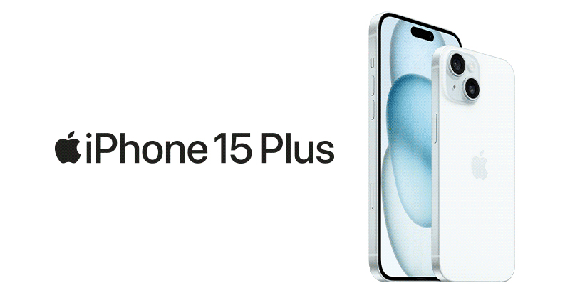 Apple iPhone 15 Plus Blue - Banner